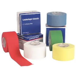 Leukotape Classic BSN Enkele rol in vouwdoos | wit | 2,00 cm x 10 m
